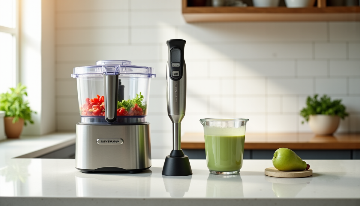 Robot multifonction ou mixeur plongeant selon vos habitudes culinaires